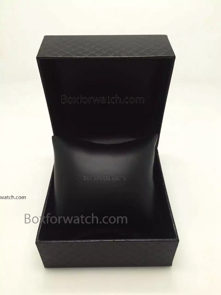 High Quality Black Leather Watch box - Replacement Box For Sale